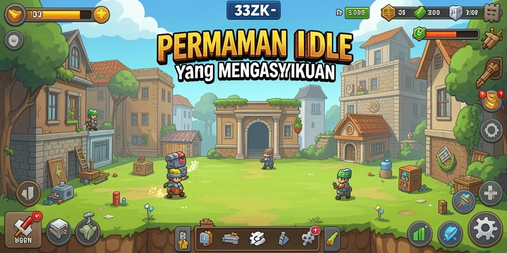 Tampilan gameplay 33ZK yang menyenangkan dan interaktif.