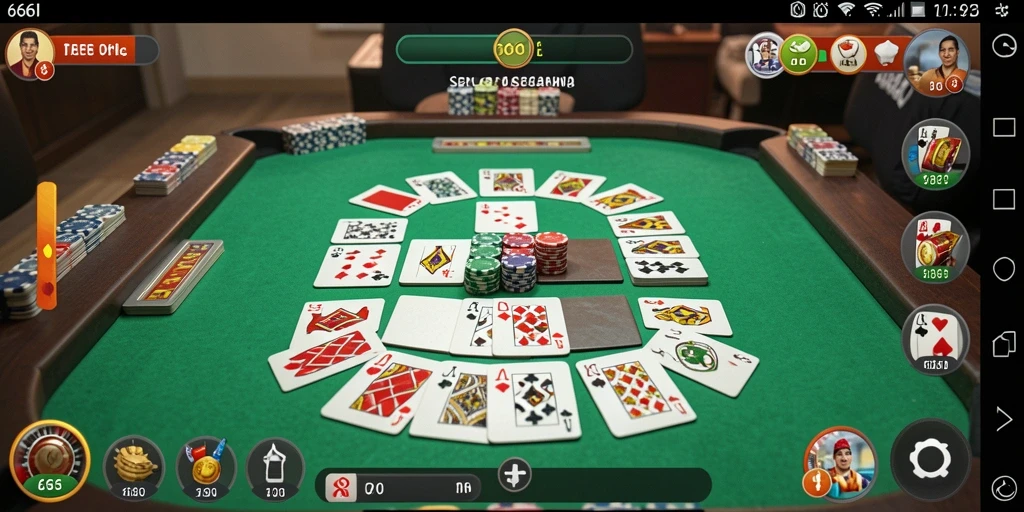 Gameplay seru 666I dengan teman-teman di Gaple.