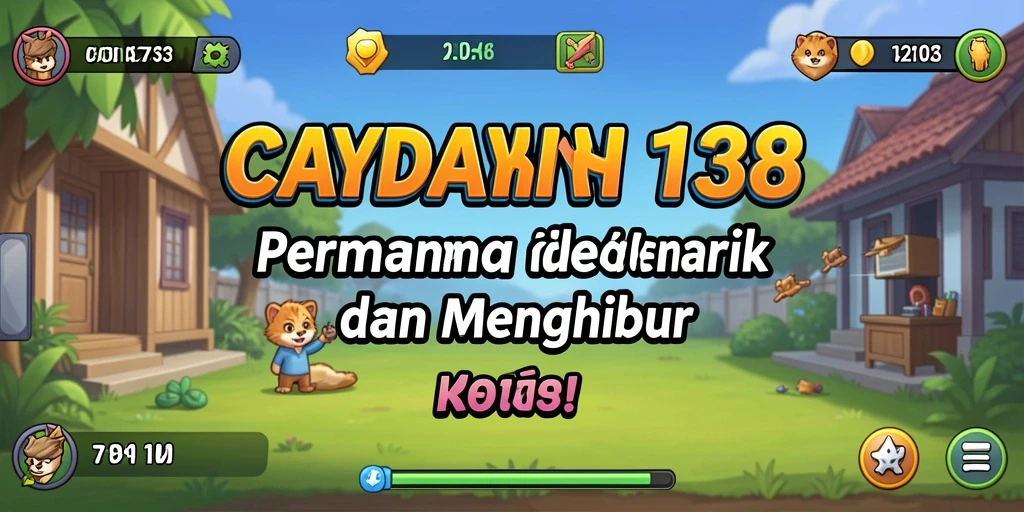 Screenshot CADAS138 menampilkan karakter mengumpulkan sumber daya dalam permainan Idle.