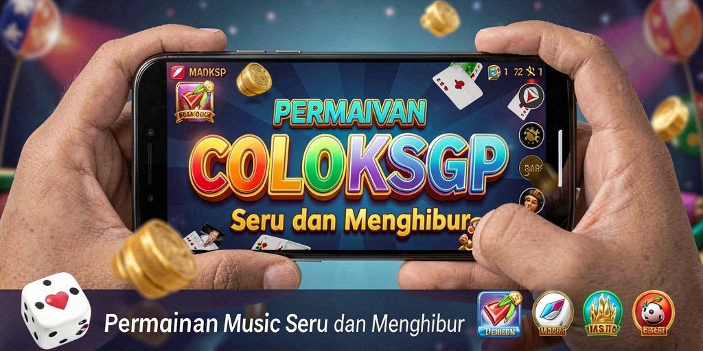 Tampilan gameplay COLOKSGP dengan pengalaman menyanyi yang seru.