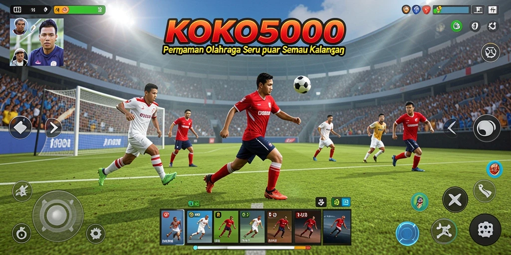 Tampilan gameplay KOKO5000 yang menarik dan interaktif.