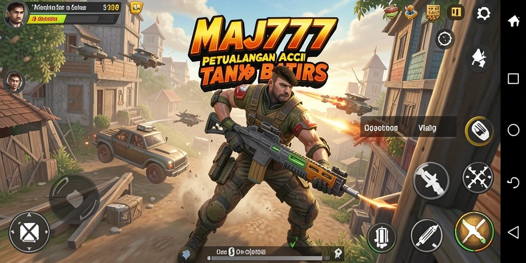 Tampilan gameplay MAJ777 yang penuh aksi dan seru.
