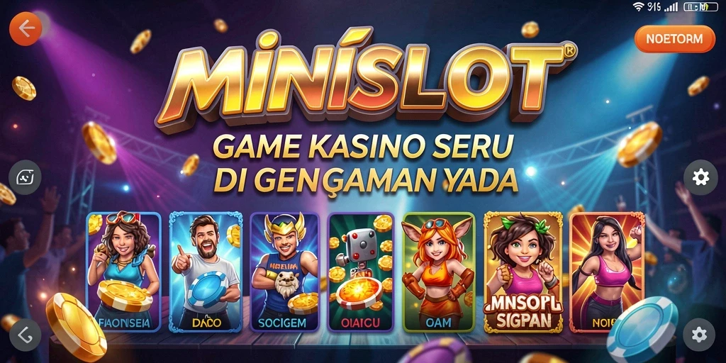 Tampilan gameplay seru dari MINISLOT dengan grafis yang memukau.