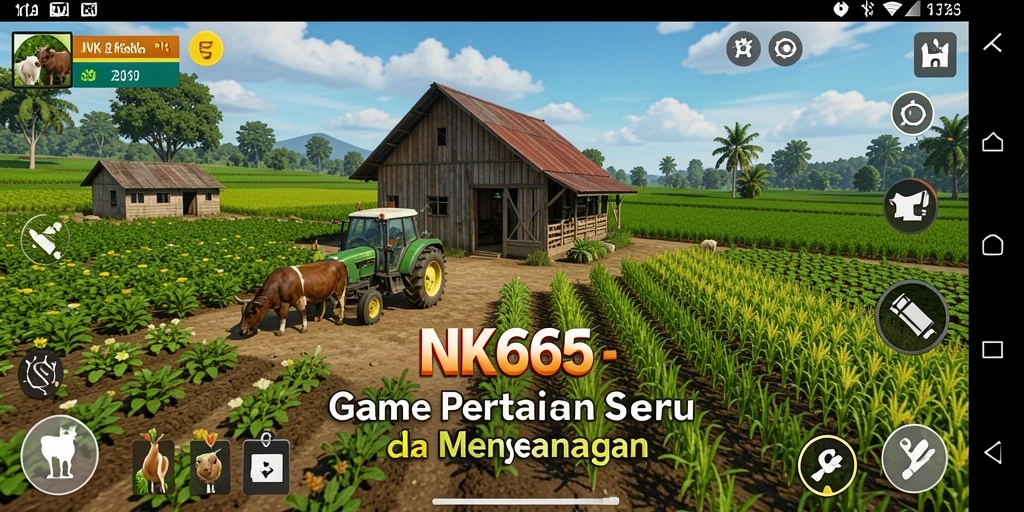 Gameplay seru bertani dan berkebun di <strong>NK666</strong>.