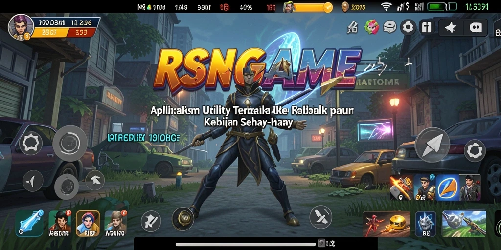 Tampilan fitur utama RSNGAME yang memudahkan pengguna.