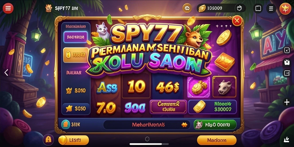 Tampilan menarik dari gameplay SPY77 yang seru.
